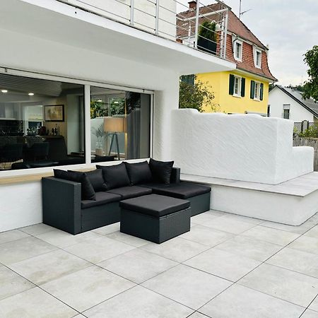 Ferienwohnung Jacuzzi Terrasse 55' Tv Kueche Regendusche Bad Bellingen Exterior foto